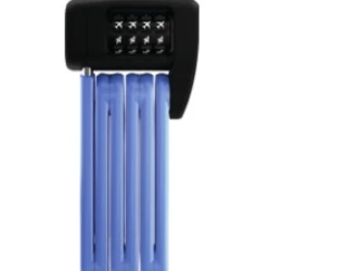 AB 62109  ABUS hajtogatható lakat jelkóddal BORDO Lite Mini 6055C/60, kék
